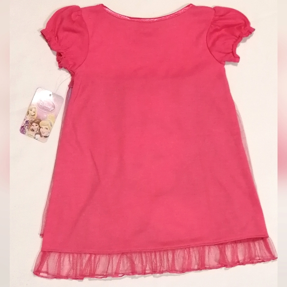 🔥SALE🔥 Disney Princess Cinderella Girl's Pink Nightgown NWT Sizes 2T, 3T & 4T - Picture 8 of 8